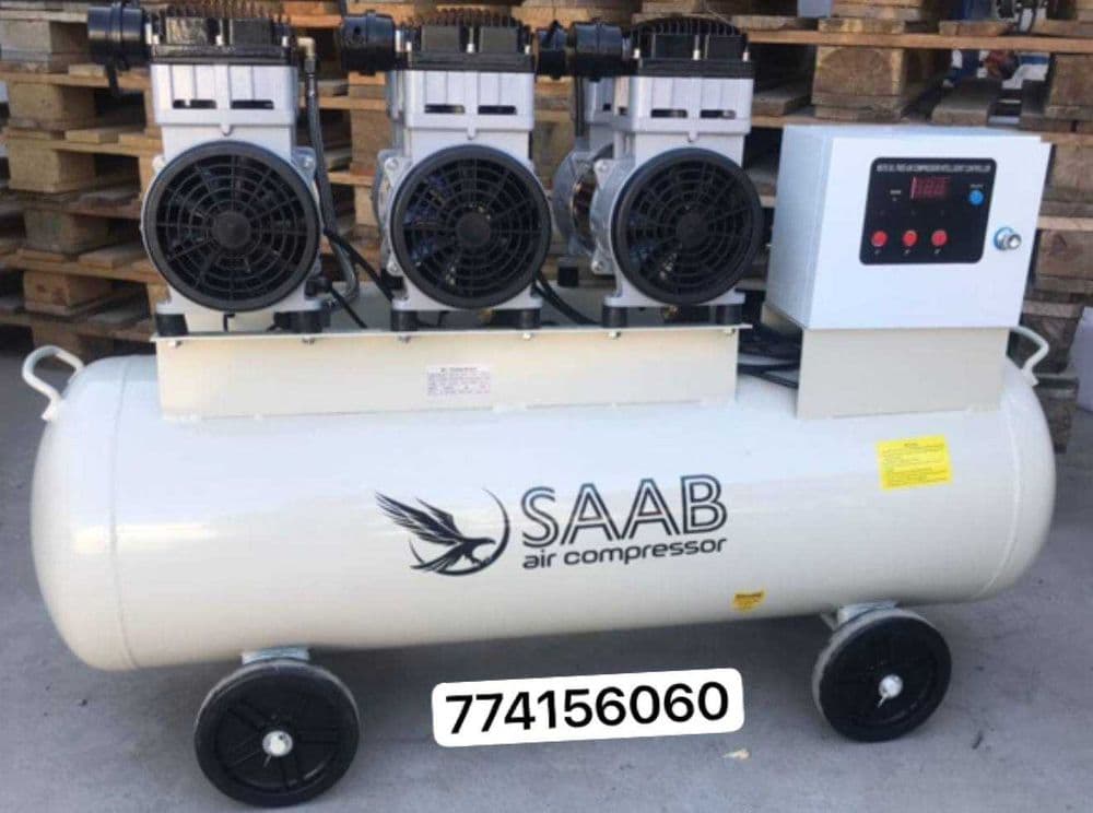 KOMPRESOR безшумный воздушный компрессор SAAB 100L air compressor — 4