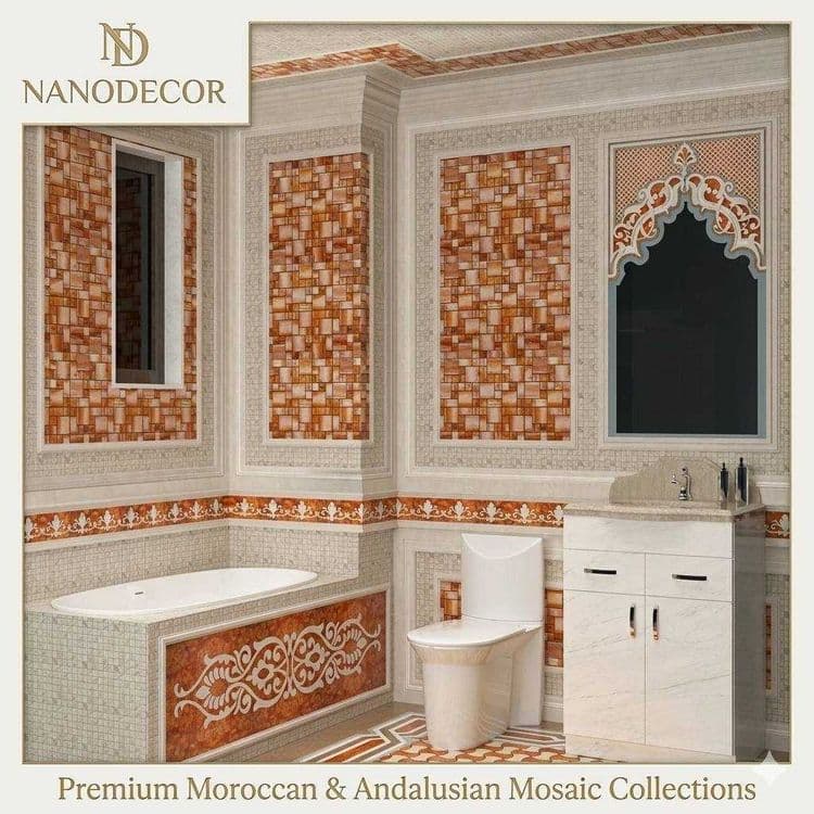 Мозаика (Известняк, Мрамор, Гранит) "NANO DECOR"