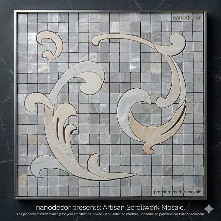 Мозаика (Известняк, Мрамор, Гранит) "NANO DECOR" — 6