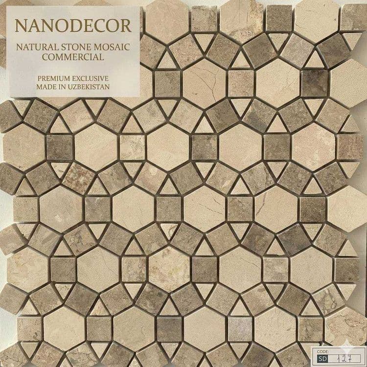 Мозаика (Известняк, Мрамор, Гранит) "NANO DECOR" — 8