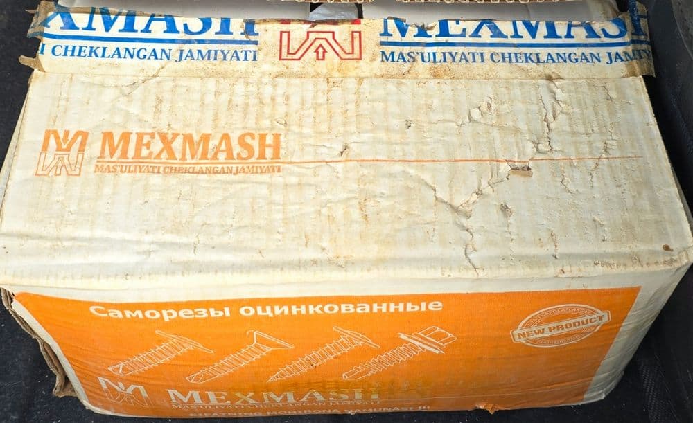 25000сум/кг. саморезы саморежующие 48х70мм — 4
