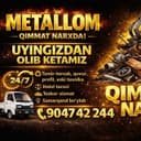 Metallom qimmat narxlarda uydan olib ketamiz