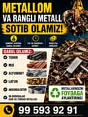Металлом кайта ишлаш