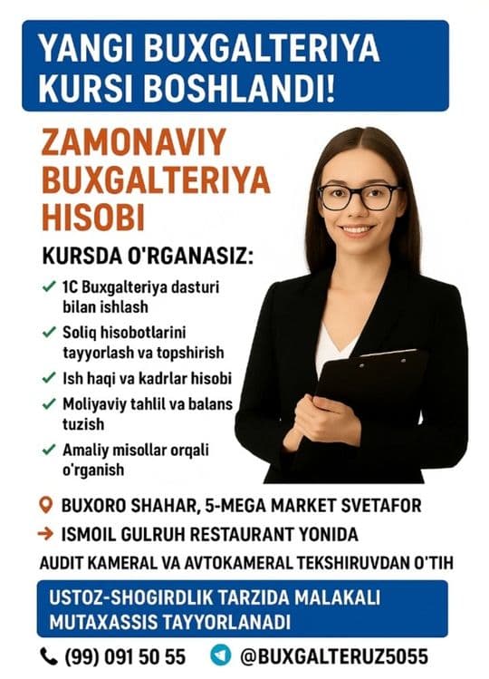 Buxgalteriya kurslari — 2