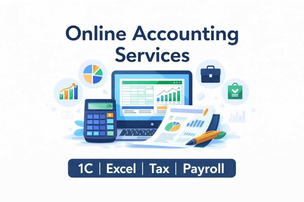 Бухгалтерия хизматлари | 1С | Excel | Солиқ ҳисоботи (кайта тиклаш) — 1