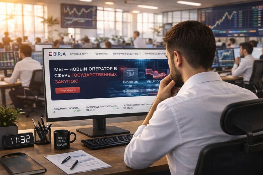 Davlat xaridlari Birja brokeri — 1
