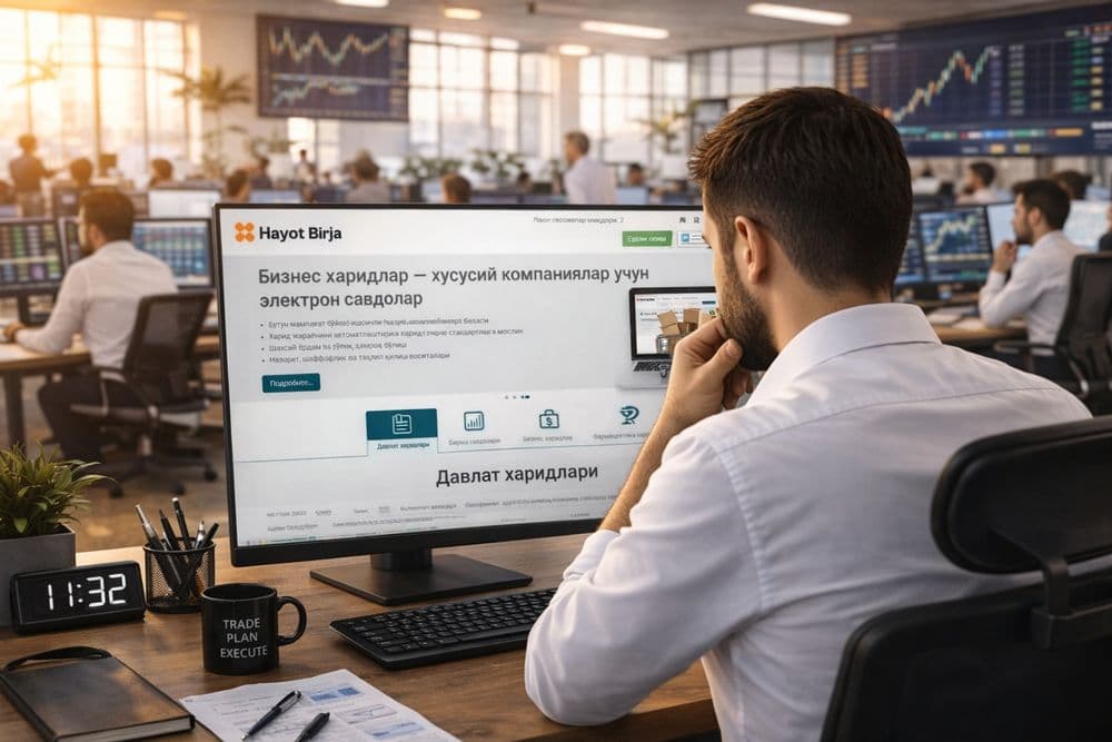 Davlat xaridlari Birja brokeri — 2