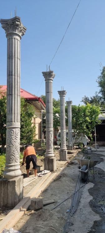Rim ustunlari quyish xizmati — 2