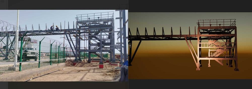 Услуги разработки КМД (металлоконструкции), в ПО Tekla Structures — 1