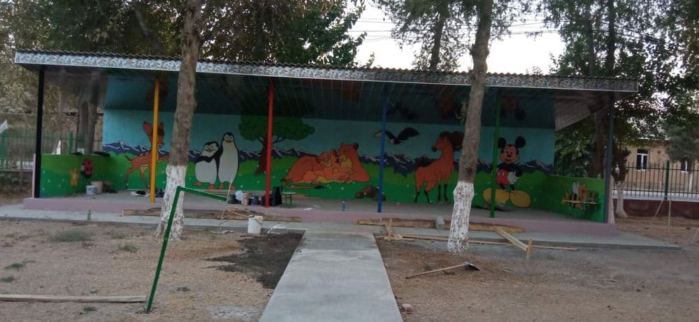 Boğcha va uy devorlariga rasm chizish — 5