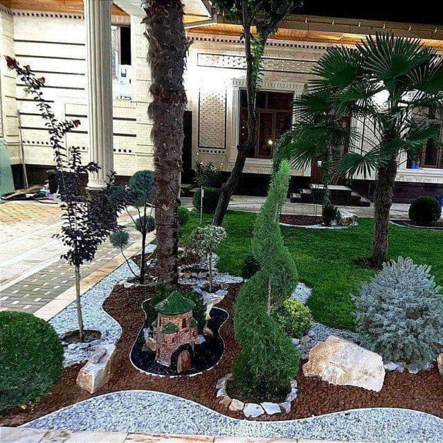 Samarqand i Uzbekistan bòylab Gazon , Archa , Lanshaft xizmati — 3