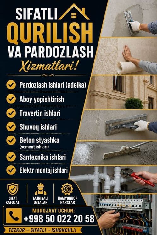 Ustachilik xizmatlari — 1