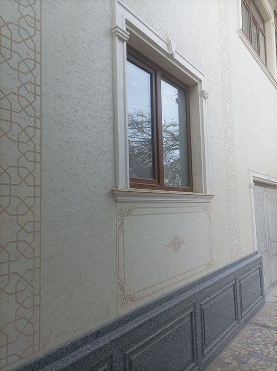 Travertin fasad qilamiz — 5