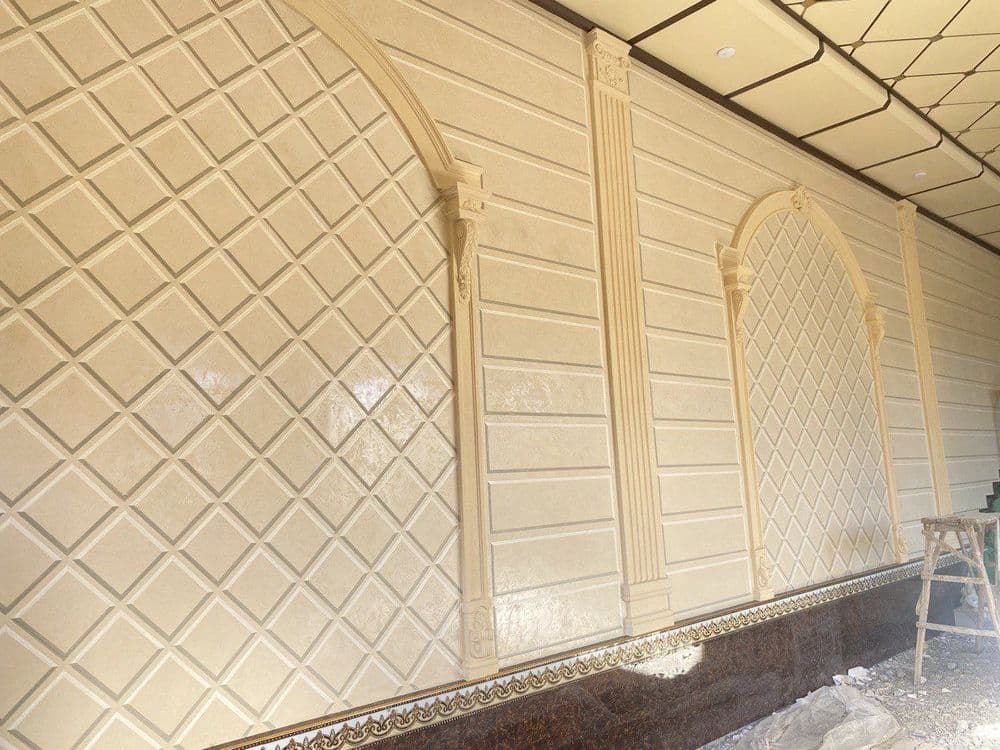 TRAVERTIN ishlari | FASAD ishlari | BUXORO VILOYATI Boʻylab — 5