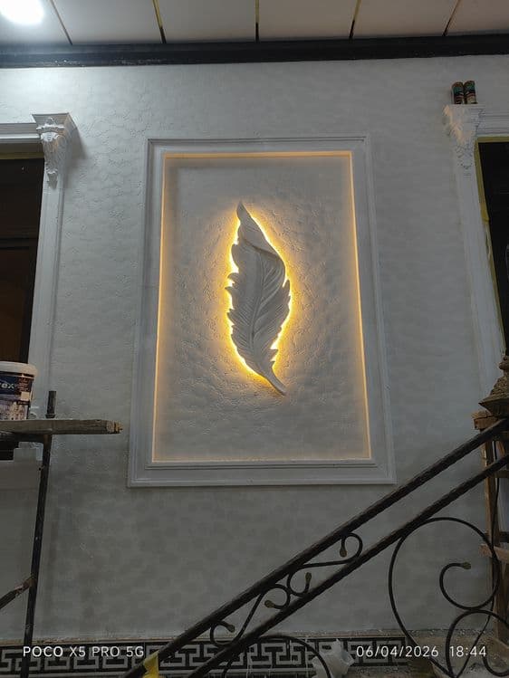Travertin fasad xizmati — 2