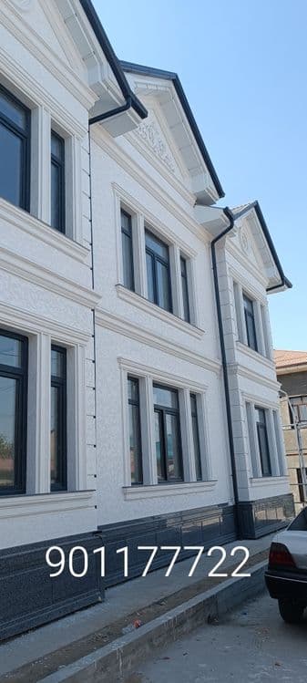 Fasad ishlari Travertin Milano Marmarino Lianardo — 2