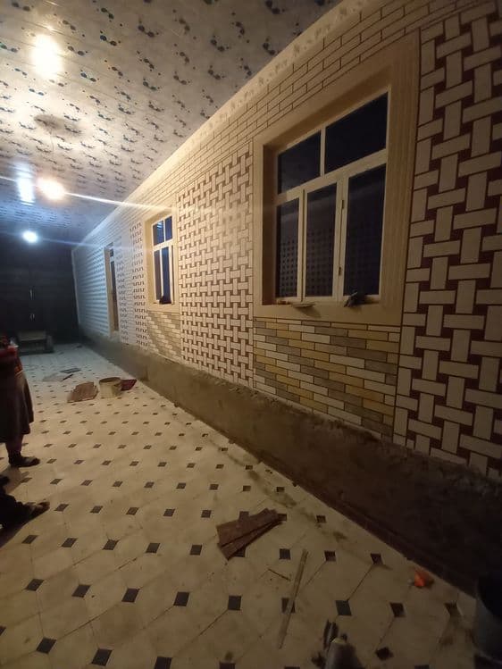 Travertin Navoiy fasad ishlari — 5