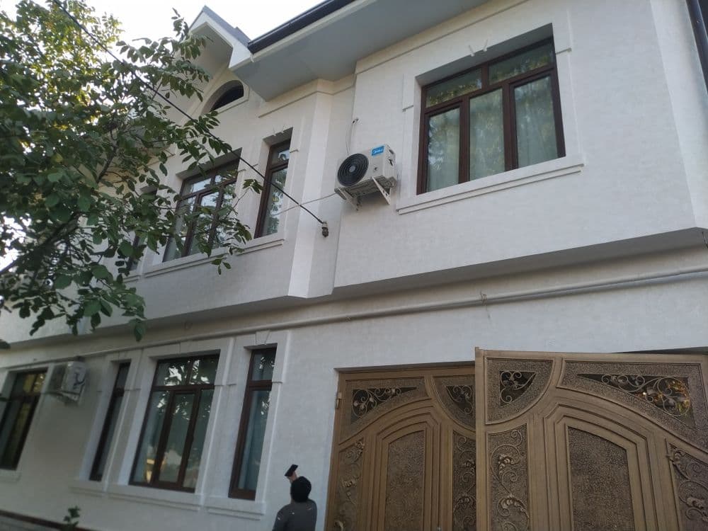 Tiravertin fasat ishlari qilamiz — 2