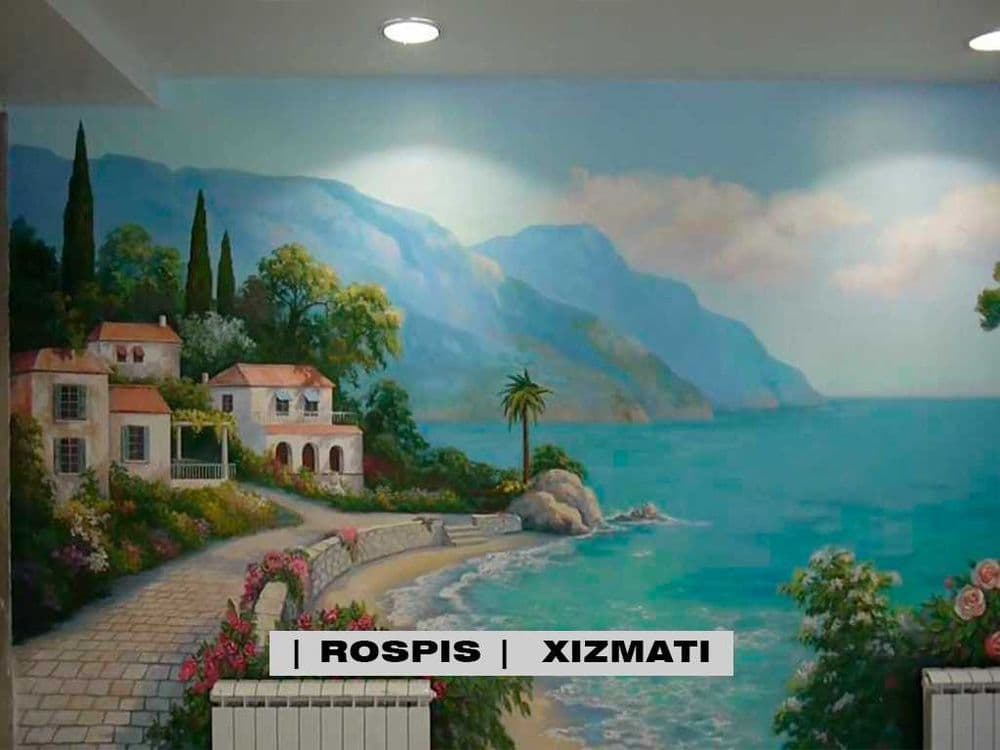Barelef, Devor Rasmlari, Karniz-Kolonna Bezagi (tiyaga turlov), rassom — 5