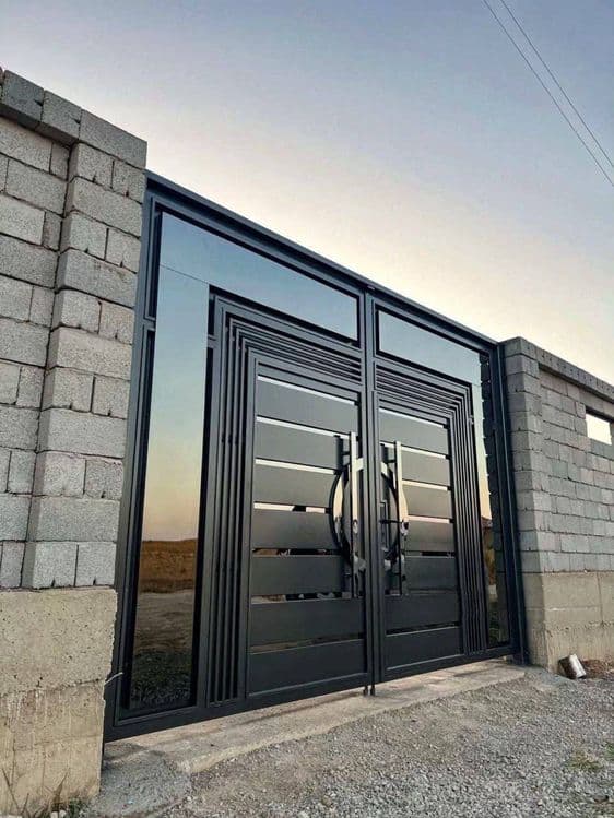 Temir darvoza eshik uzb boylab buyurtma asosida — 2