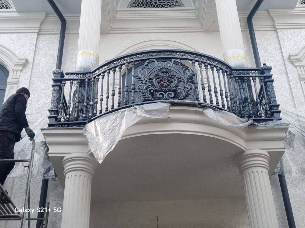 Дарвоза, решëтка, перила ва навеслар ясаш хизмати. — 5