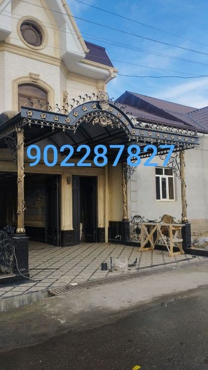Дарвоза, решëтка, перила ва навеслар ясаш хизмати. — 6