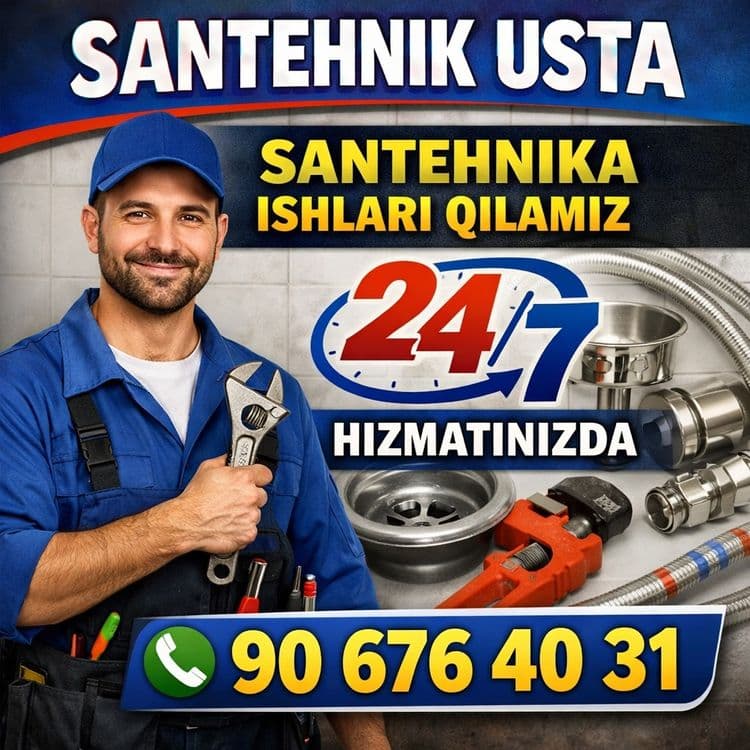 Сантехник ва газ устаси — 5