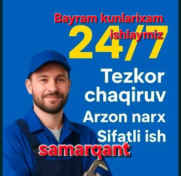 Santexnik samarqand 7/24 — 1