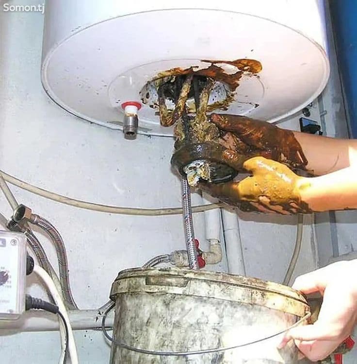Аристон тозалаш тент алмаштириш Аристон чистка от накипи — 2