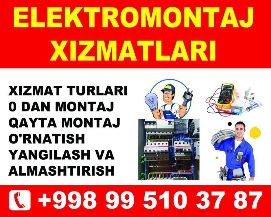 Elktirka santehnika hizmatlari Fargona boylab — 1
