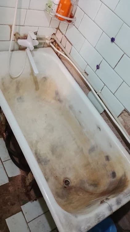 Реставрация старой ванны — 1