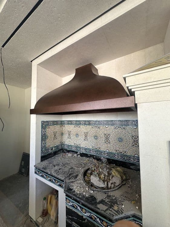 ventilatsiya ustanofka  shashlik zontlar o'rnatish de mantaj chistka — 2