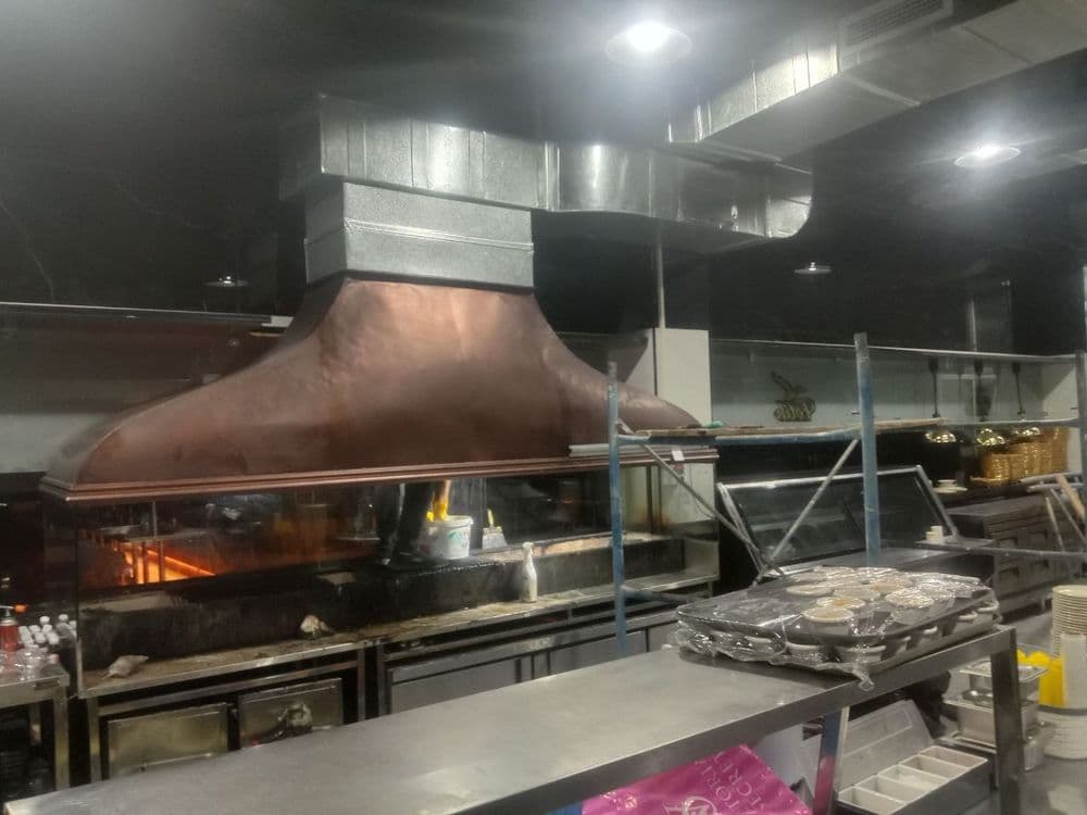 ventilatsiya ustanofka  shashlik zontlar o'rnatish de mantaj chistka — 6