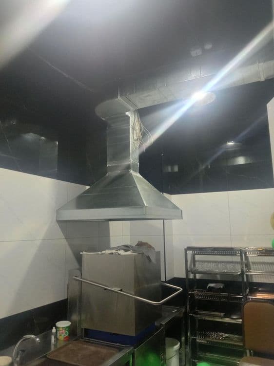 ventilatsiya ustanofka  shashlik zontlar o'rnatish de mantaj chistka — 7