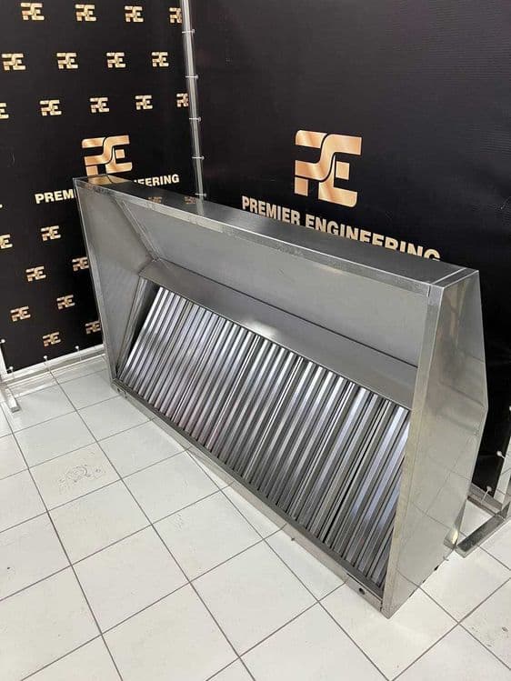 Зонт вытяжной квадратный. Нержавейка Premier — 7