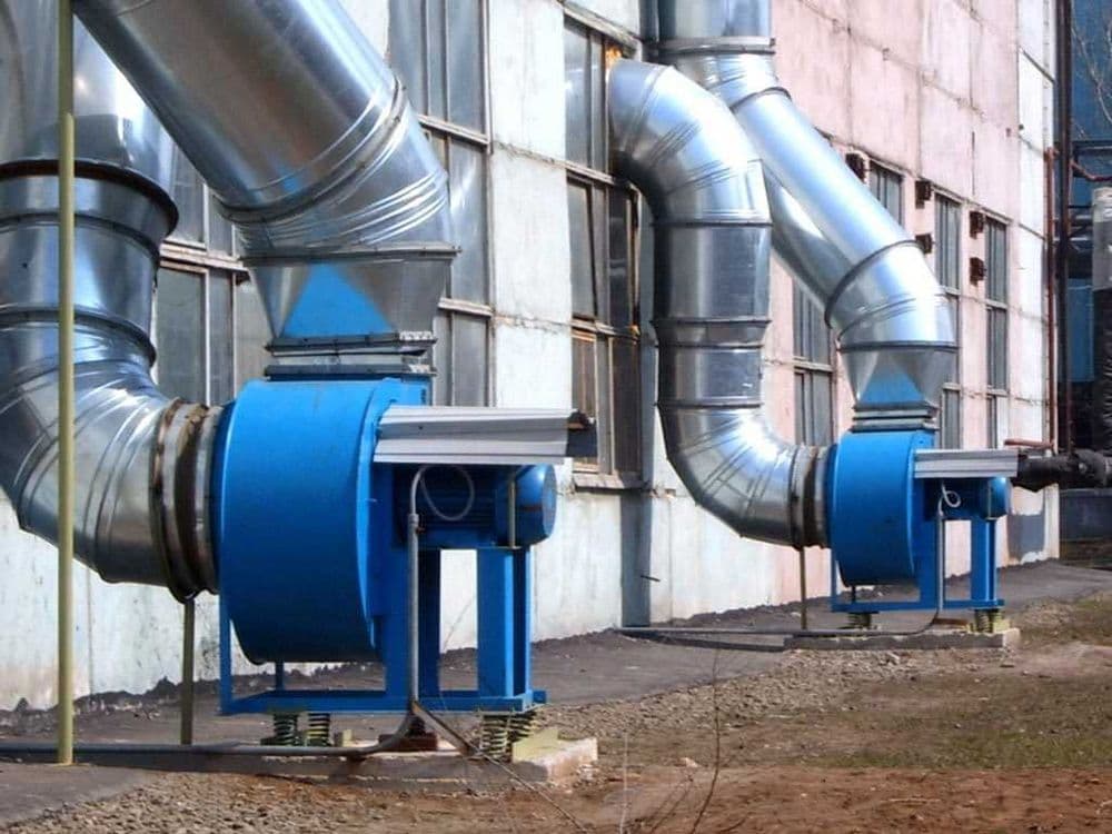Монтаж открытой вентиляции в стиле LOFT. Аккуратно и красиво — 2