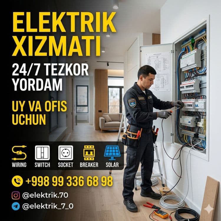 Professional Elektrik Xizmatlari — 1