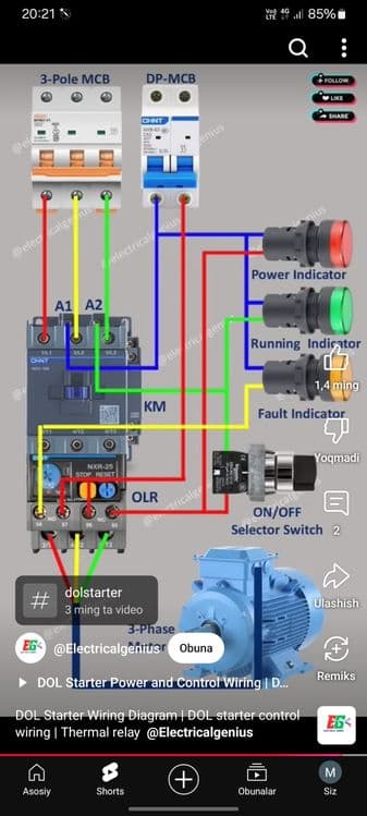 Elekromontaj xizmati 220V ; 380V   24/7 — 7