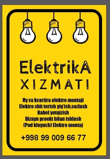 Elektromontaj xizmatlari — 3