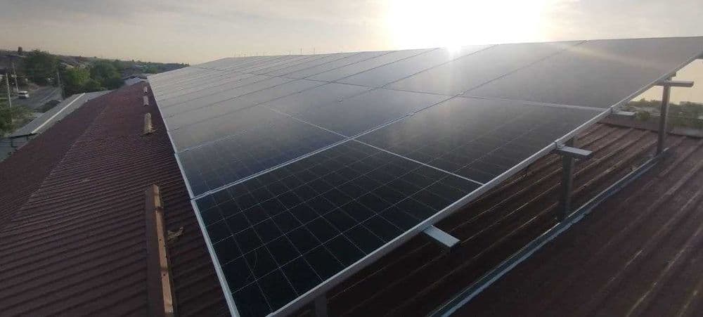 Quyosh panel podkluch ustanovka - установка солнечных панелей — 6
