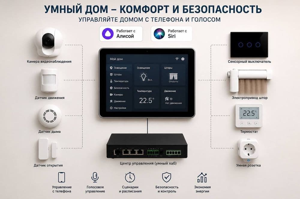 Устанавливаем умный дом Алиса — 1