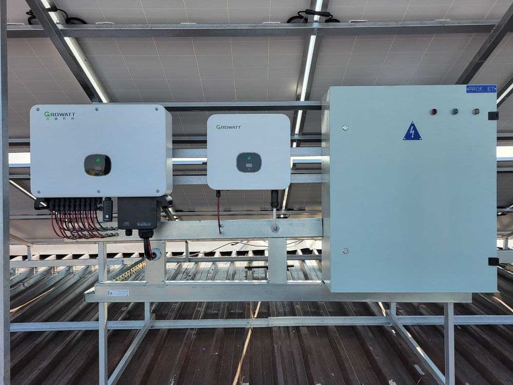 Quyosh panel podkluch ustanovka - установка солнечных панелей — 6