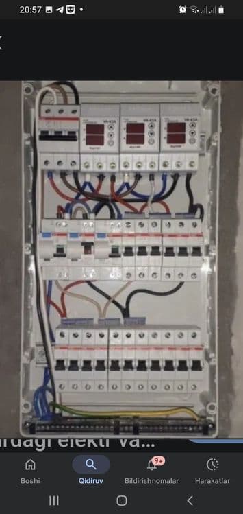 Elektrika va santexnik xizmati ishlari ko'rsatiladi — 2