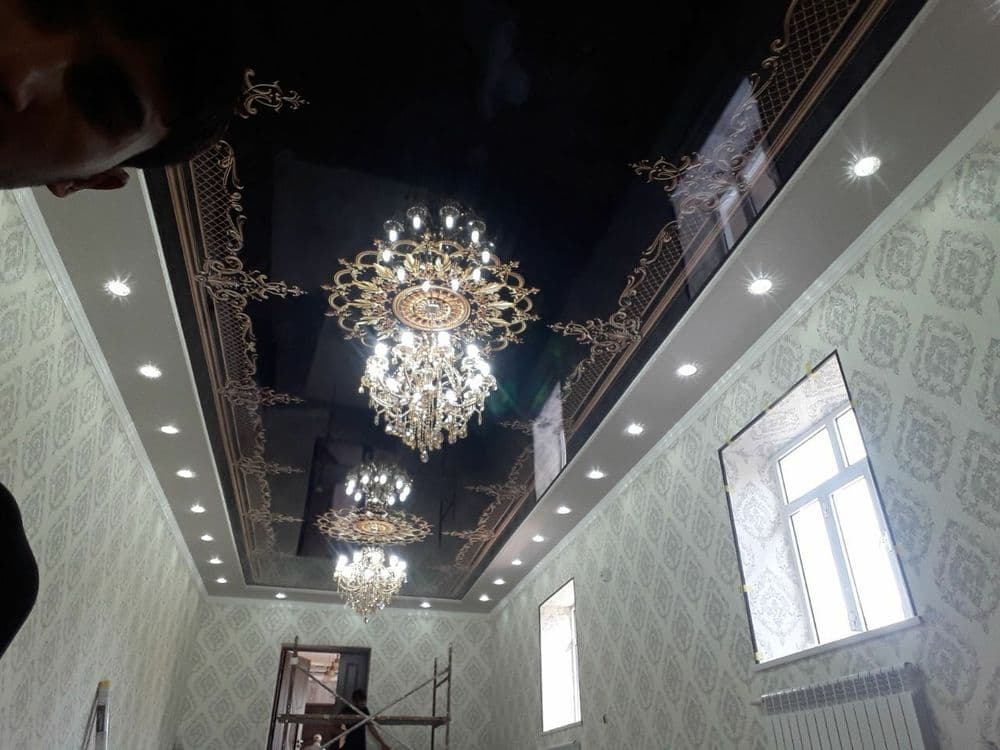 Фабрика натяжных потолков ,изготовление однотонного полотна от 6$ — 8