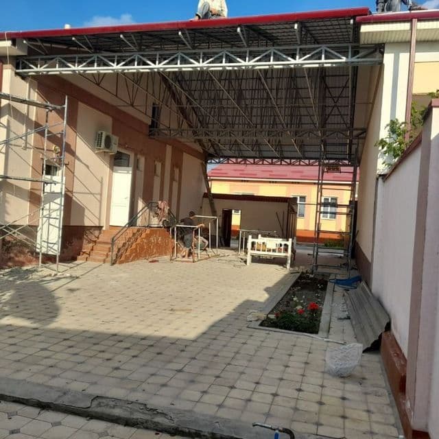 Kantinet va bozor pirofillardan tom va naves qurish xizmati — 4