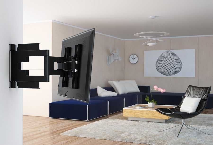 Установка TV на стен. Аккуратная установка плазменное телевизори на с. — 4