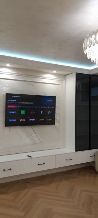 Антена ва телевизор у'рнатиш. Тв уста. Установка телевизора и Антенны. — 7