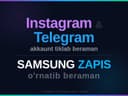 Instagram, Telegram tiklab berish va Samsung tellarga zapis | Toshkent