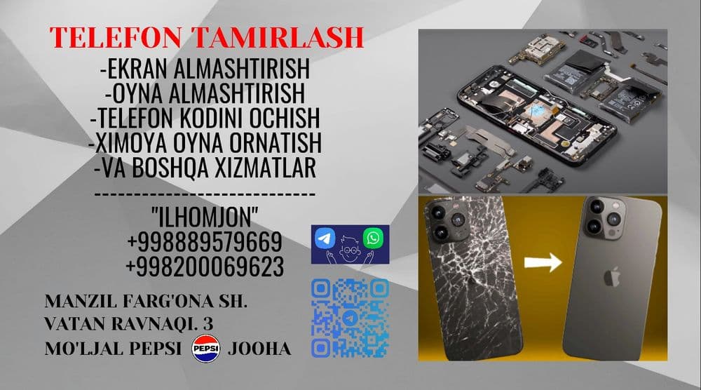 Ремонт телефонов Telefon tamirlash — 2