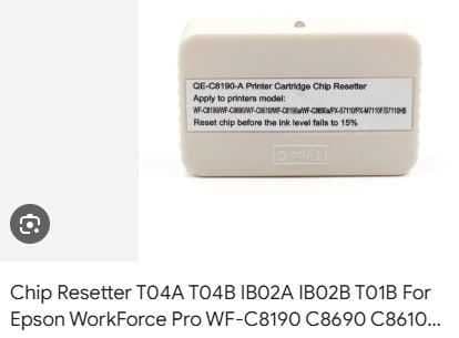 Сброс чипEPSON WF-C8690,M3140,L14150,L15160 принтера, Установка камера — 4